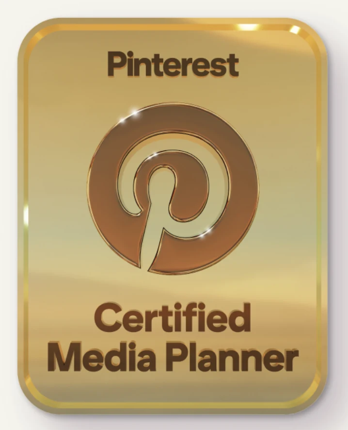 Certification Pinterest Certified Media Planner